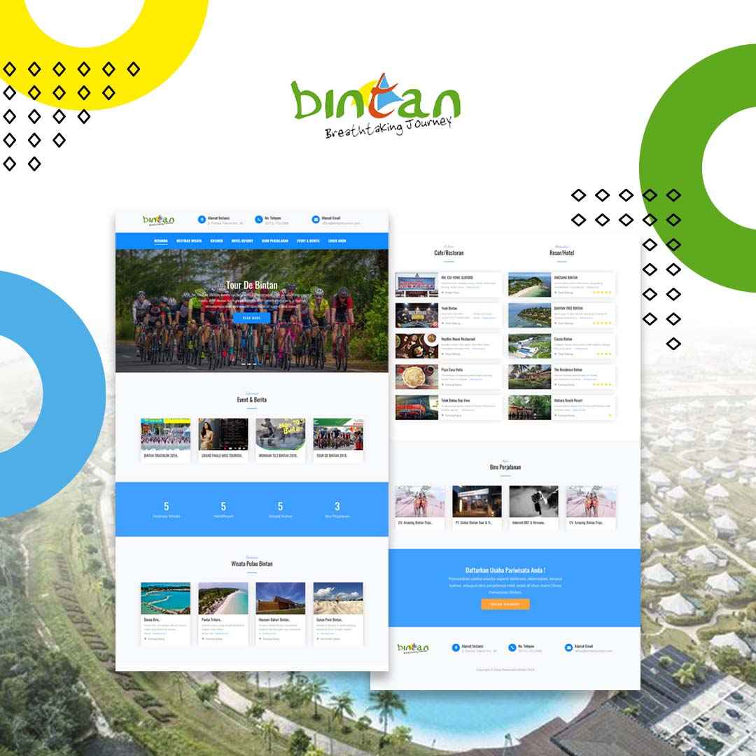 Website Dinas Pariwisata Bintan - Dinas Pariwisata Kabupaten Bintan